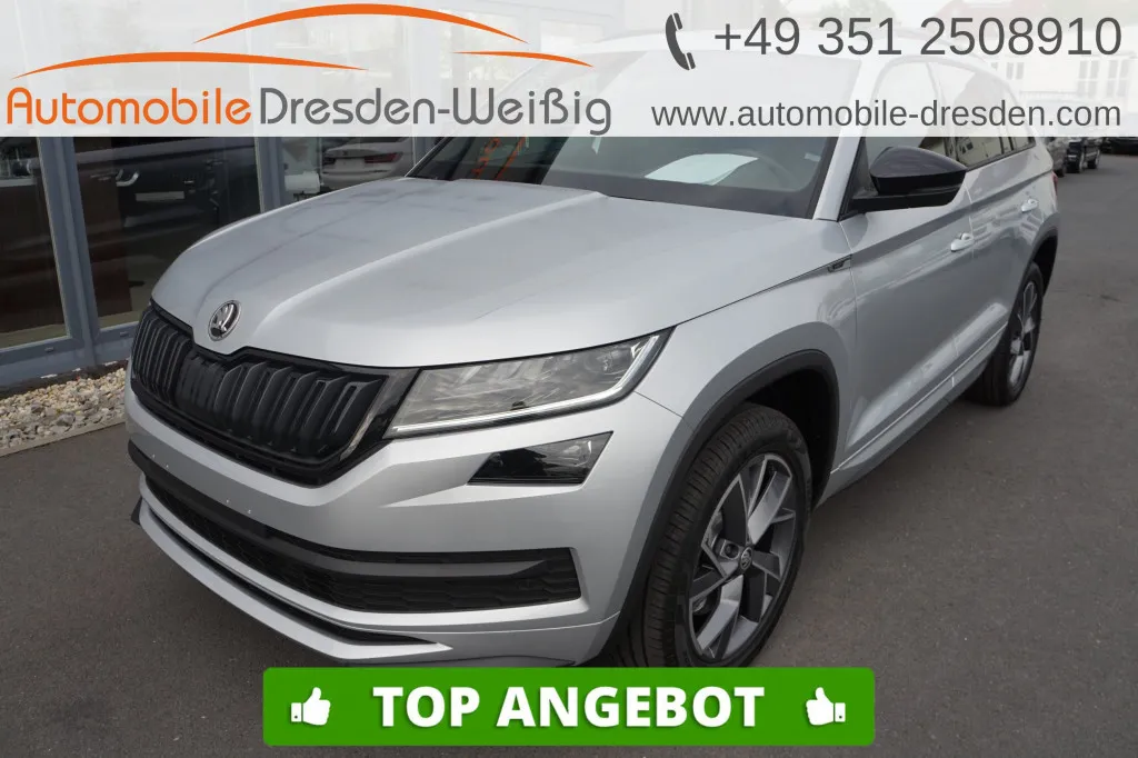 Skoda Kodiaq 2.0 TDI DSG 4X4 SPORTLINE*NAVI*ACC*PANO* Image 1